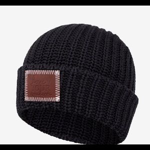 Black Cuffed Love Your Melon Beanie